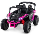 Samochód elektryczny dla dzieci Buggy różowy