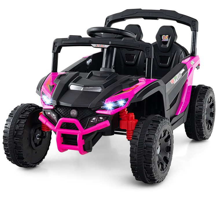 Samochód elektryczny dla dzieci Buggy różowy