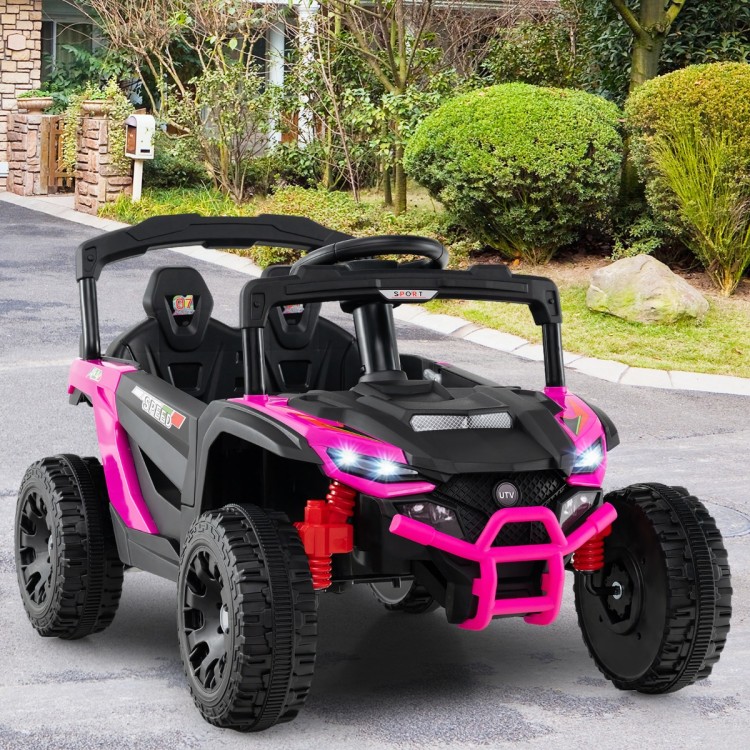 Samochód elektryczny dla dzieci Buggy różowy