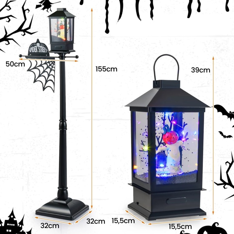 Dekoracyjna lampa ogrodowa na Halloween 155 cm