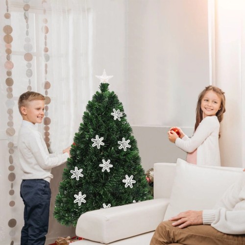 Sztuczna choinka led ze stojakiem 120cm
