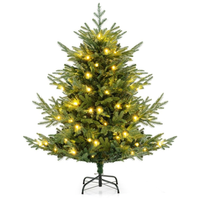Sztuczna choinka z lampkami LED 135cm