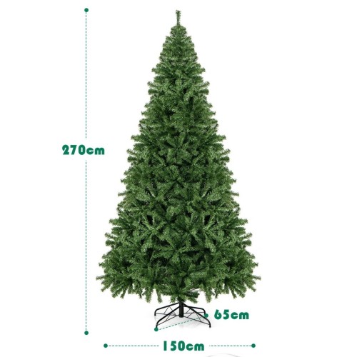 Sztuczna choinka 270 cm z 2132 gałązkami