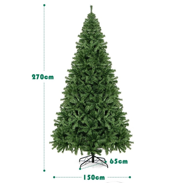 Sztuczna choinka 270 cm z 2132 gałązkami