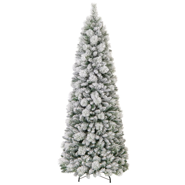 Sztuczna choinka z lampkami LED 210 cm