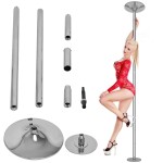 Obrotowa rura do tańca Pole Dance rozporowa