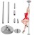 Obrotowa rura do tańca Pole Dance rozporowa