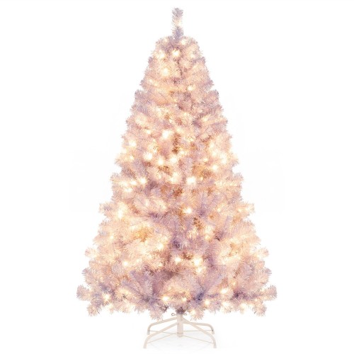 Sztuczna choinka z lampkami LED 180 cm