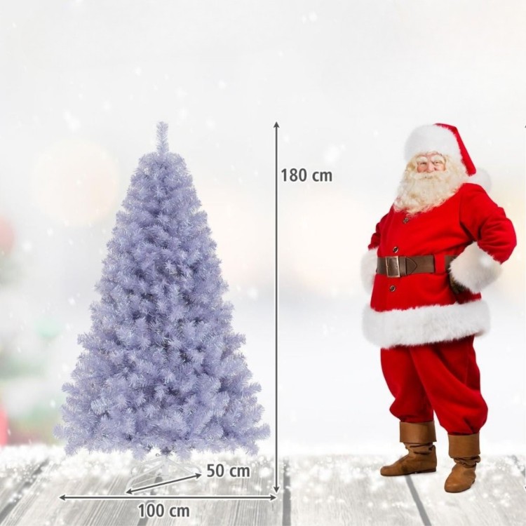 Sztuczna choinka z lampkami LED 180 cm