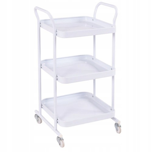 Wózek organizer na kółkach z 3 półkami