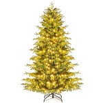 Choinka sztuczna z lampkami 180 cm