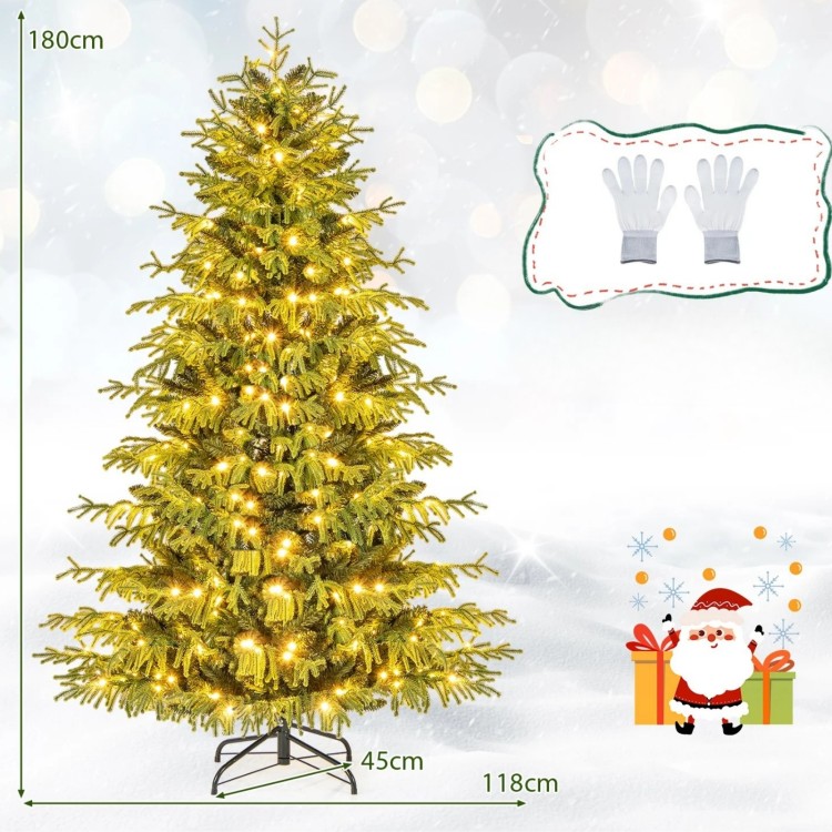 Choinka sztuczna z lampkami 180 cm