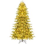 Choinka sztuczna z lampkami 210 cm