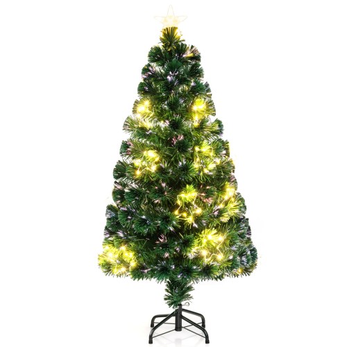 Choinka świąteczna z oświetleniem 120 cm