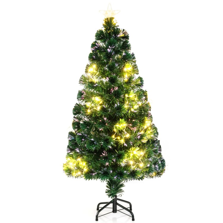 Choinka świąteczna z oświetleniem 120 cm