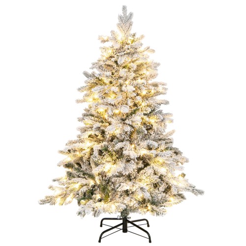 Sztuczna choinka z oświetleniem LED 135 cm