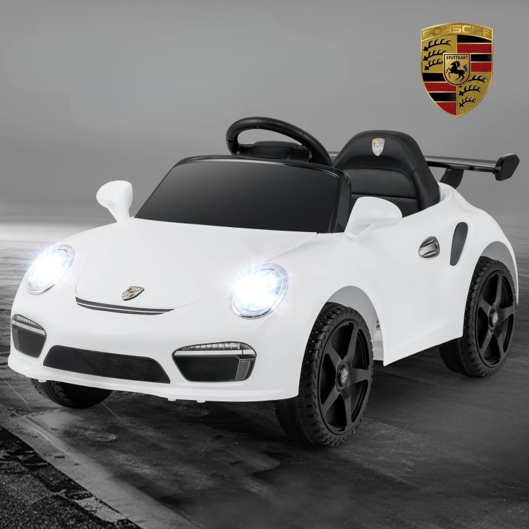 Samochód elektryczny dla dzieci Porsche biały