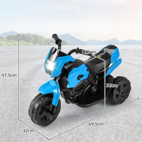 Motocykl elektryczny 3-kołowy dla dzieci