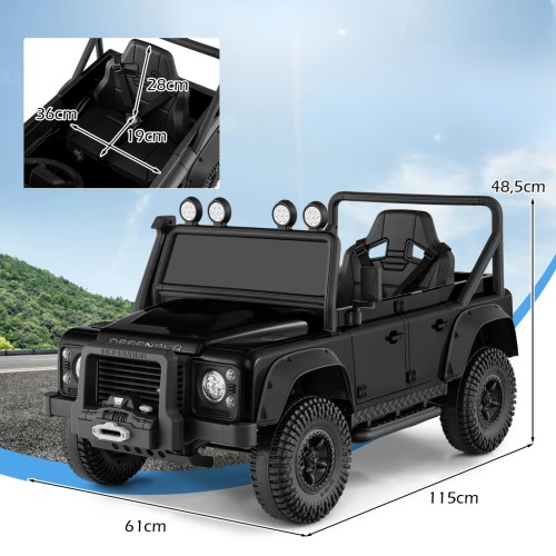 Samochód elektryczny dla dzieci Land Rover Defender
