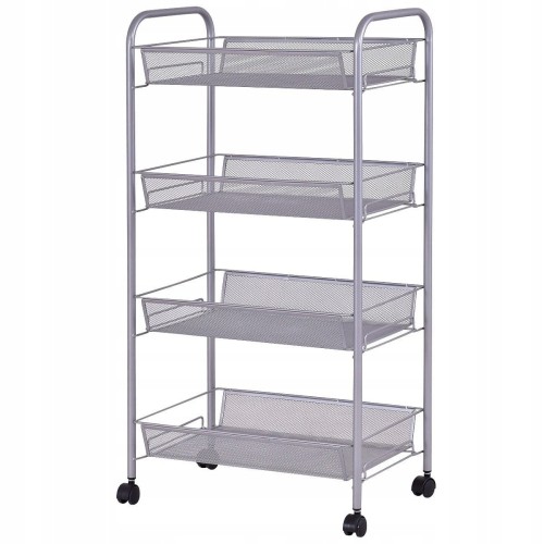 Wózek organizer na kółkach z 4 szufladami