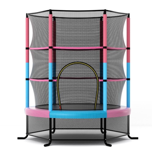 Trampolina ogrodowa z siatką zabezpieczającą Ø165 cm