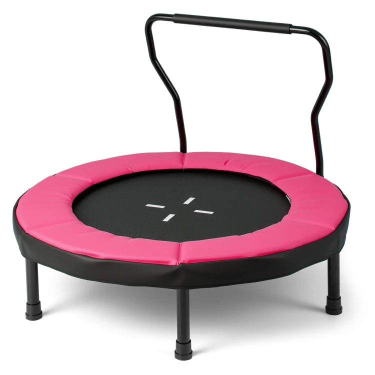 Trampolina domowa dla dzieci z poręczą