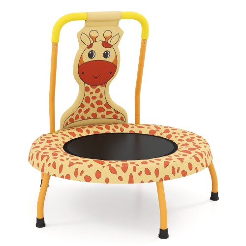 Trampolina z uchwytem dla dzieci Żyrafa