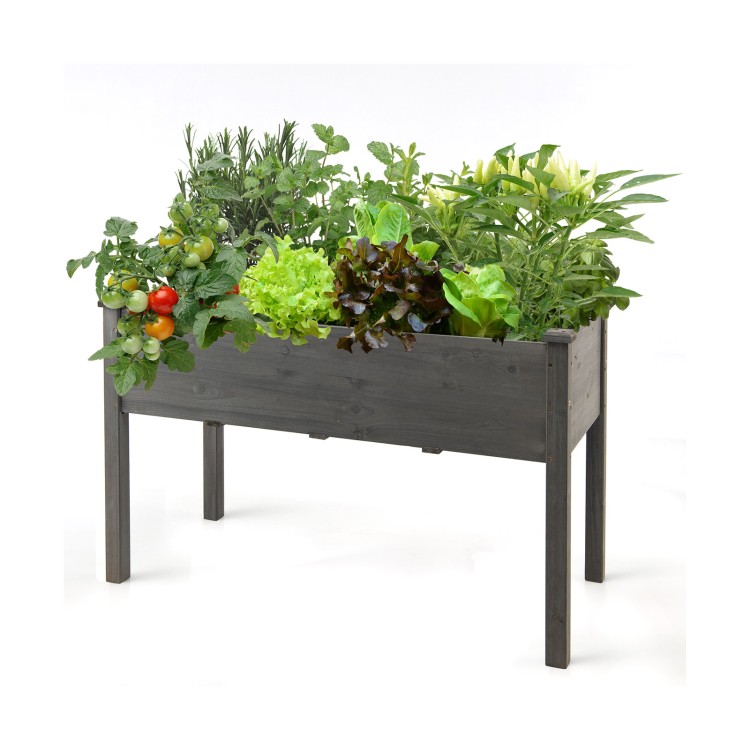 Podwyższona skrzynia do sadzenia 125 x 59 x 76 cm
