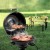 Dwupoziomowy grill elektryczny z wyjmowanym rusztem