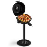 Grill elektryczny z wyjmowanym rusztem