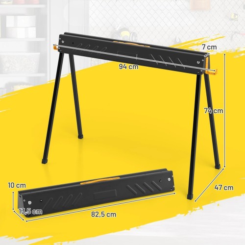 Stołek warsztatowy 94x47x74cm 2 szt.