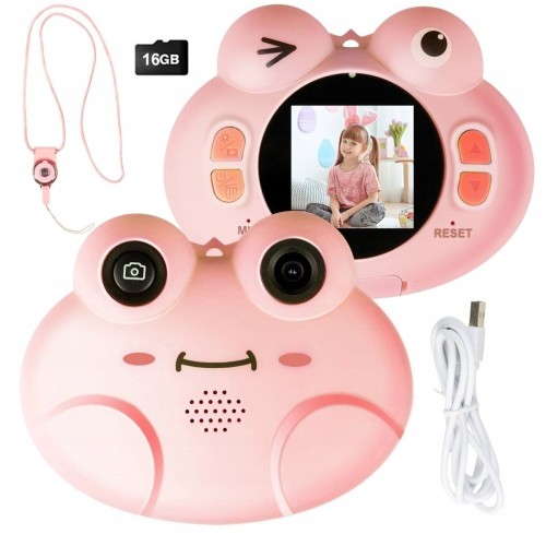 Aparat cyfrowy kamera hd dla dzieci 16gb usb