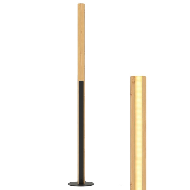 Lampa podłogowa z włącznikiem nożnym 122 cm
