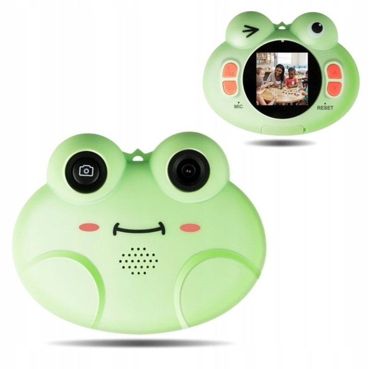 Aparat cyfrowy hd dla dzieci 16gb usb żabka