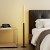 Lampa podłogowa z włącznikiem nożnym 122 cm