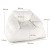 Fotel typu beanbag Pufa do salonu 129 x 111 x 69 cm