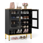 Szafka na buty z wentylowanymi drzwiczkami