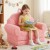 Rozkładana sofa dziecięca w kształcie muszelki