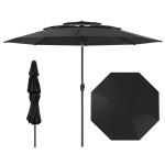 Regulowany parasol ogrodowy o średnicy 300 cm