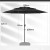 Regulowany parasol ogrodowy o średnicy 300 cm