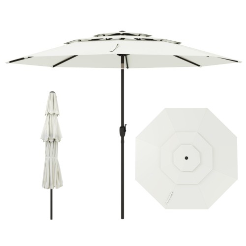 Regulowany parasol ogrodowy o średnicy 300 cm