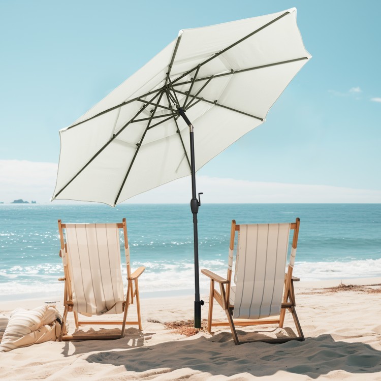 Regulowany parasol ogrodowy o średnicy 300 cm