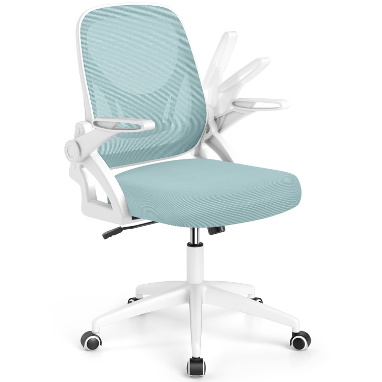 Ergonomiczne krzesło biurowe różowe