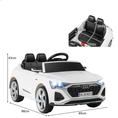 Pojazd elektryczny dla dzieci Audi SQ8 12 V z pilotem