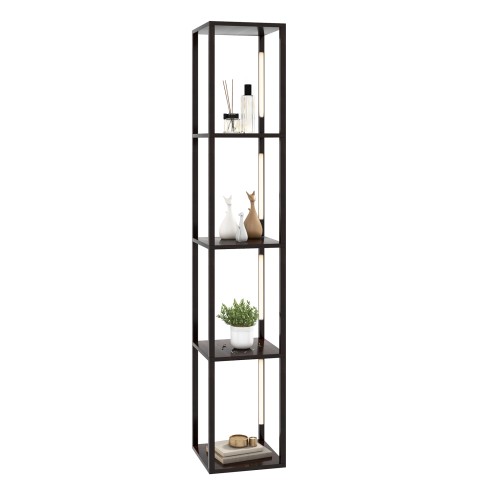 Lampa podłogowa LED z 4 półkami
