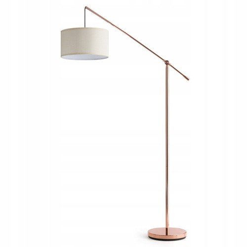 Lampa podłogowa stojąca metalowa