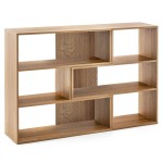 2-częściowy regał geometryczny do salonu