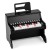 25-klawiszowy mini keyboard dla dzieci czarny