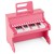 25-klawiszowy mini keyboard dla dzieci różowy