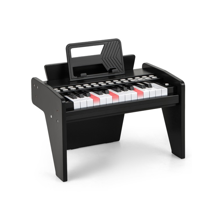 Keyboard 25-klawiszowy dziecięcy czarny